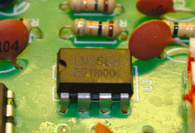 Saike 858D PCB OpAmp